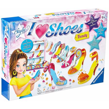 Ravensburger So Styly I Love Shoes Trendy Pysselset Diy Multifärg