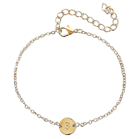 Mode Kvinna Present 26 Engelska Bokstäver Namn Kedja Hänge Armband Smycken