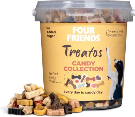 Four Friends Treatos Candy Collection makupalat, 500 g