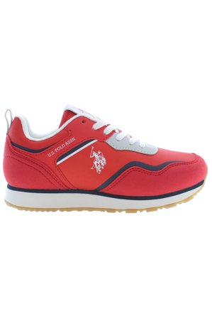 U.s. Polo Sneakers Calzatura Sportiva Bambino Rosso