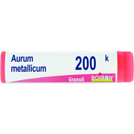Boiron Aurum Metallicum Globuli 200K Dose 1g