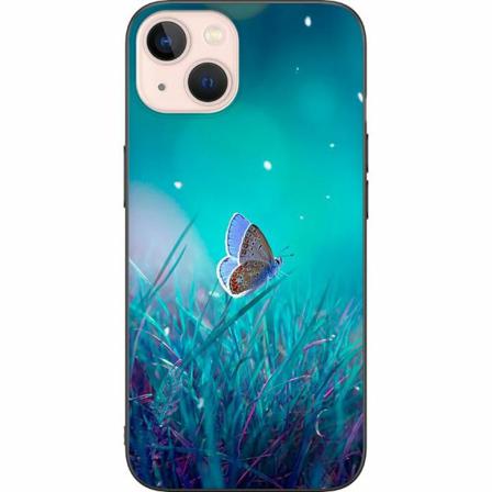 Apple Iphone 14 Svart Skal Magical Butterfly