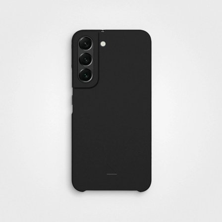 Plastfritt Mobilskal I Kol-svart, Tillverkat Av Växter, Samsung S22 Plus