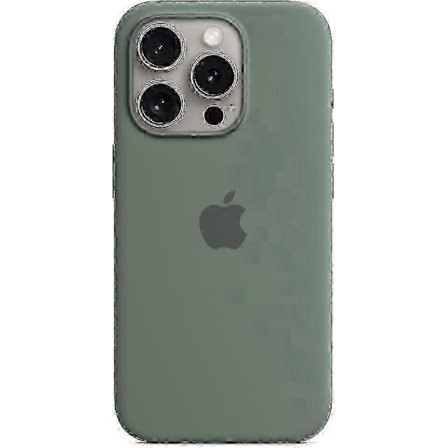 Kompatibel med Kompatibel med Apple iPhone 15 Pro silikondeksel med MagSafe