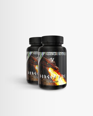 Fettförbrännare - 2 x 90 kapslar - Viking Power Dragon Fire - Fettförbränning, Viktminskning