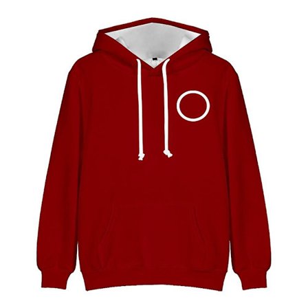 Squid Game Koreansk Tv-jakke Stand Collar Sweatshirt Kostume Fashion