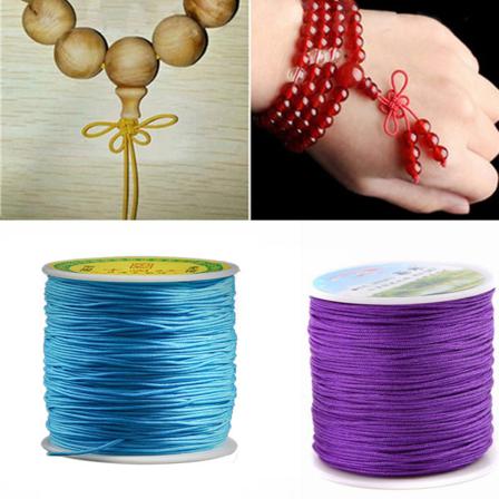 1 Mm 100 M Nylon Kinesisk Knut Smycken Gör Diy Tråd