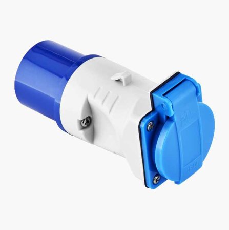 Husvagnsadapter CEE-Hane/Schucko-Hona IP44 16 A - Biltema