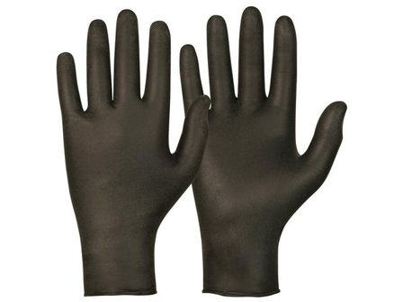 GRANBERG Nitrilhandske 880 svart S 100/fp - Lyreco - Skyddsutrustning - Engångshandskar - Nitrilhandskar