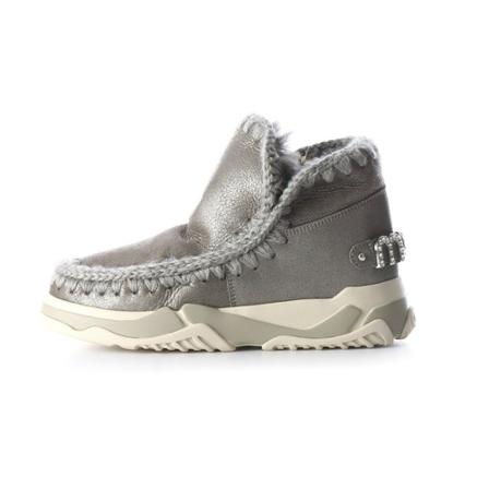 Mou, Winter Boots Szary, Kobieta, Rozmiar: 40 EU