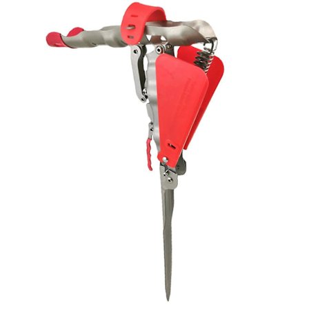 Automatisk fjeder fiskestang holder kraftig rustfrit stål stangstativ 360 graders justerbar fiskestang rack stativ hurtig