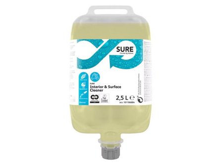SURE Rengöringsmedel Interior & Surface Cleaner QS 2,5L - Lyreco - Städ och hygien - Rengöringsmedel - Allrent