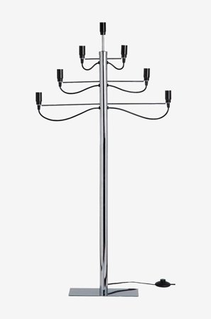 Star Trading - Milano Gulv - Krom - Adventslysestager - Fra Homeroom