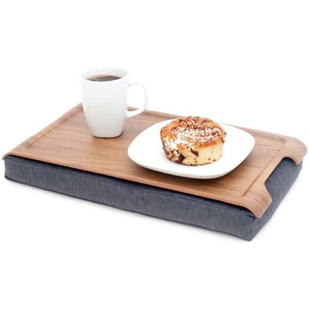Bosign Mini Laptray Bakke Valnød/Grå | KitchenOne