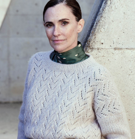 Katia Strikkeoppskrift-PDF Strukturgenser Alpaca Silver
