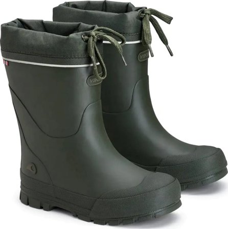 Viking Footwear Kid's Jolly Thermo Children wellington boots Green 27