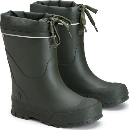 Viking Footwear Kid's Jolly Thermo Children wellington boots Green 27