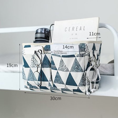 1 st sängficka sängsida arrangör väska hängande säng förvaring arrangör vattentät sängficka arrangör för sovsal säng Cana