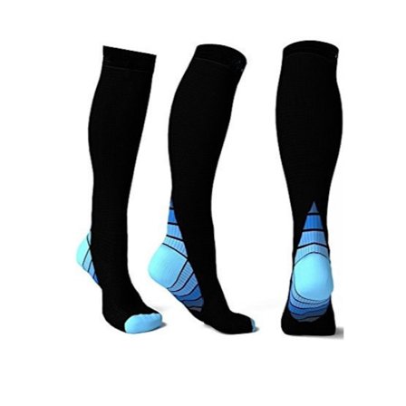 3-pack koppar kompressionsstrumpor för medicinska