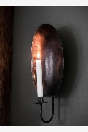 Nordic Furniture Group - Alan Väggljusstake - Musta - Kynttilänjalat & lyhdyt - - Homeroom