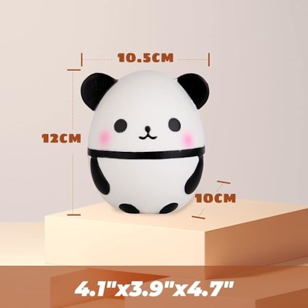 *Squishies Panda Egg Galaxy Collection Nyhet Stressavlastande Leksaker*