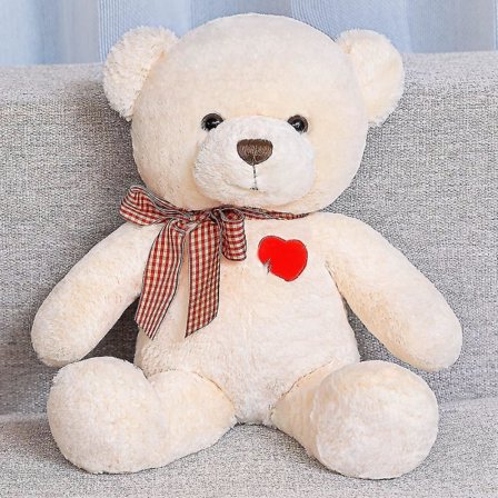 Lille bamse Sød bamse bamse. Teddy Bear Plysjlegetøj til kæreste. Teddy Bear Doll Gaver (hvid. 35 cm/13,7 tommer)