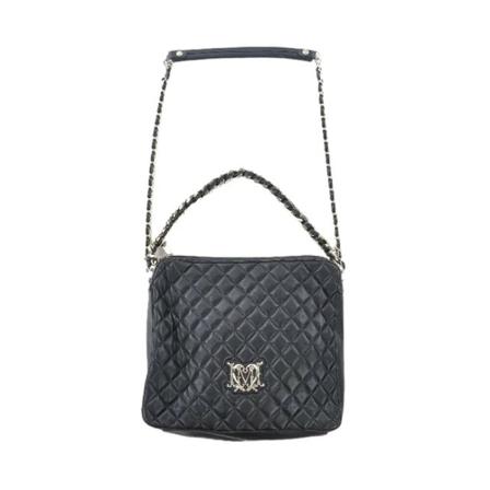 Moschino Pre-Owned, Pre-owned Leatherhandbags Zwart, Dames, Maat:ONE Size