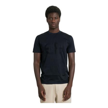 Emporio Armani, T-Shirts Zwart, Heren, Maat:M