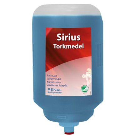 REKAL Torkmedel Sirius 3,75L - Lyreco - Städ och hygien - Diskrengöring - Torkmedel och sköljmedel