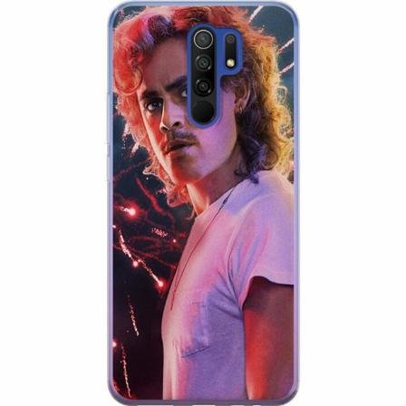 Xiaomi Redmi 9 Genomskinligt Skal Stranger Things - Eddie Muns