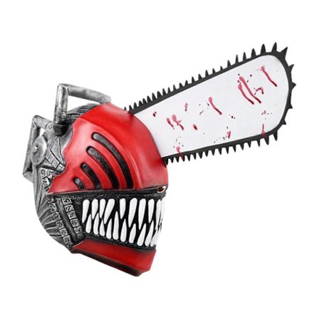 Anime Chainsaw Man Mask, Halloween Cosplay Helmask, Denji Hjälm
