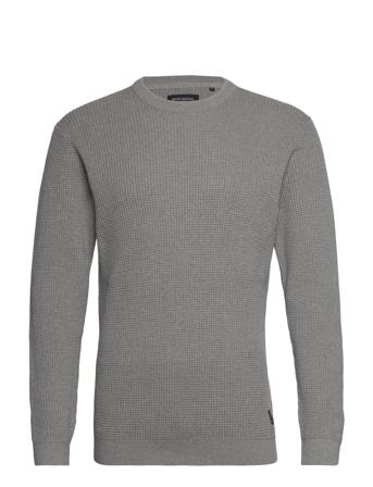 Structure O-Neck Knit Grey Shine Original