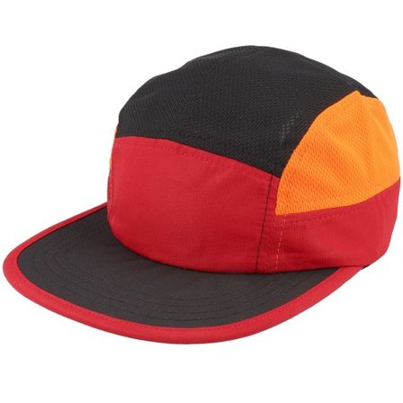 Kumo - Röd 5panel Keps - Sport Black/Red/Orange 5-panel @ Hatstore