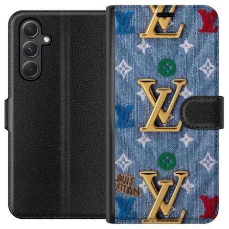 Kompatibelt Plånboksfodral till Samsung Galaxy A25 LV Mönster Lyx Mode Designer