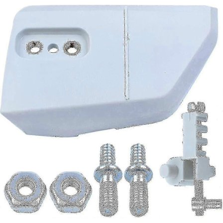 Kjedehjuldeksel med kjedestrammer for Stihl motorsag Ms170 Ms180 017 018 Ms210 Ms230 Ms250 021 023 025, Adefol Kjededeksel + Strammer + Bolt og Mutter