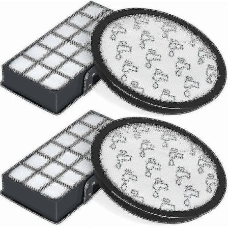 Sæt med 2 Hepa-filtre til Rowenta Silence Force Cyclonic 4aaaa Ro7647ea Ro7663ea Ro7676ea Ro7681ea (model Ro76xx) støvsugere, [DB]