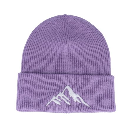 Wild Spirit - Violet cuff Bonnet - Mountain 3d Violet Soft Deep Cuff @ Hatstore
