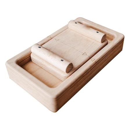 Fingerstyrkeforstærker Sjov Multiplayer Træ Finger Armbrydning Fidget Legetøj til Hjemmebrug