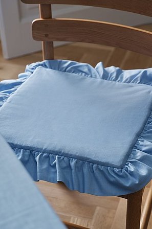 Jotex - Podkładka Pod Siedzenie 38x38 Cm Kolor niebieski - WALLACE - Kup Poduszki do siedzenia ina krzesła firmy Jotex