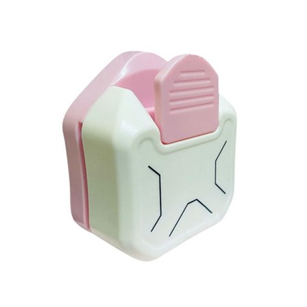 Hjørne Runder Punch 3-veis hjørnekutter ROSA HVIT ROSA HVIT