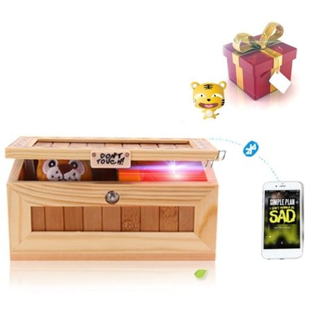 1 Set Don't Touch Box Tiger Söpö Tiikeri Yllätys Hyödytön laatikko Täysin koottu lelu