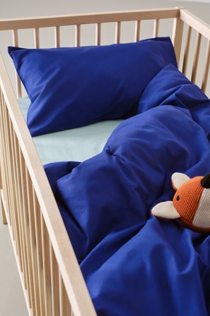 Jotex - Mini Dynetrekksett Barneseng Kobolt - ZACK - Kjøp Sengesett til barn hos Jotex