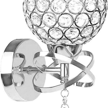 Moderne kreativ krystall LED vegglampe vegglys for soverom stue KLB