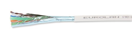 Eurolan 19C-UA-DCA-R500WT Datakabel hvit, LSZH, Dca, Stikkontakter & kabler