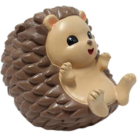 1 st Igelkott Pennhållare Telefonhållare för Bilen Kreativ Pennhållare Dekor Skrivbord Pennhållare Telefonställ Mobilhållare