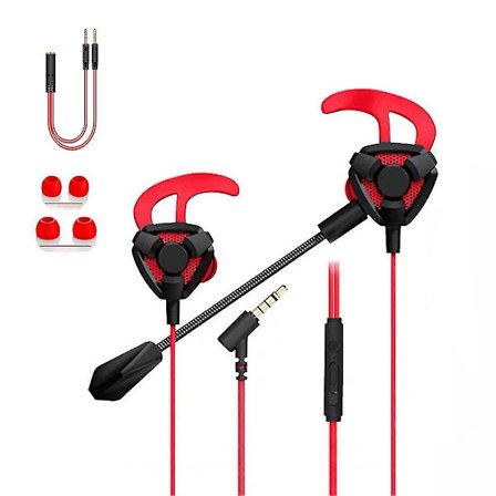 G9 Gaming Headset Gamer Hörlurar 3,5 mm In-ear Hörlurar Stereo Ljud