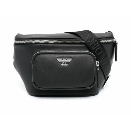 Emporio Armani, Cross Body Bags Zwart, Heren, Maat:ONE Size
