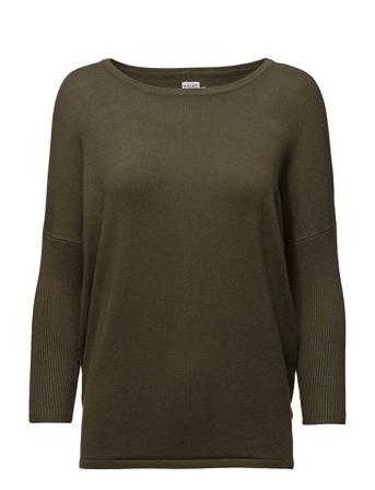 A2561, Milasz R-Neck Pullover Pullover Grønn Saint Tropez