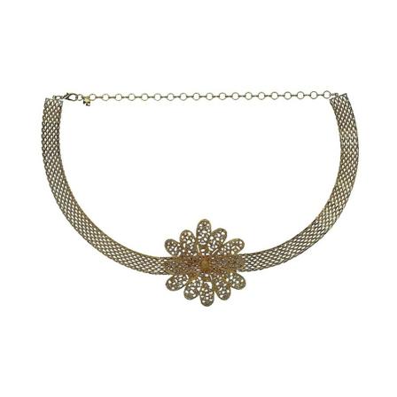 Alessandra Rich, Necklaces Geel, Dames, Maat:ONE Size