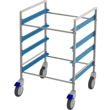 Diskomomat Låg Korgvagn